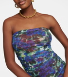 Dries Van Noten - Floral off-shoulder midi dress