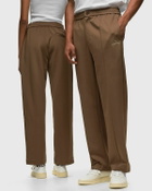 The New Originals Workman Trackpants Brown Sweatpants/Track Pants