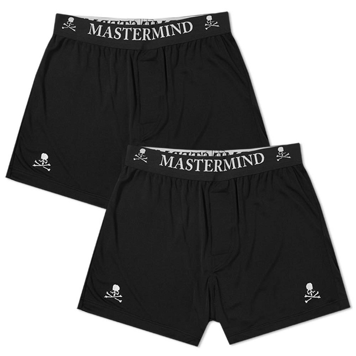 Photo: MASTERMIND WORLD Silk Boxer Short - 2 Pack