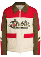 DRÔLE DE Monsieur La Veste Racing Padded Shell Jacket Red