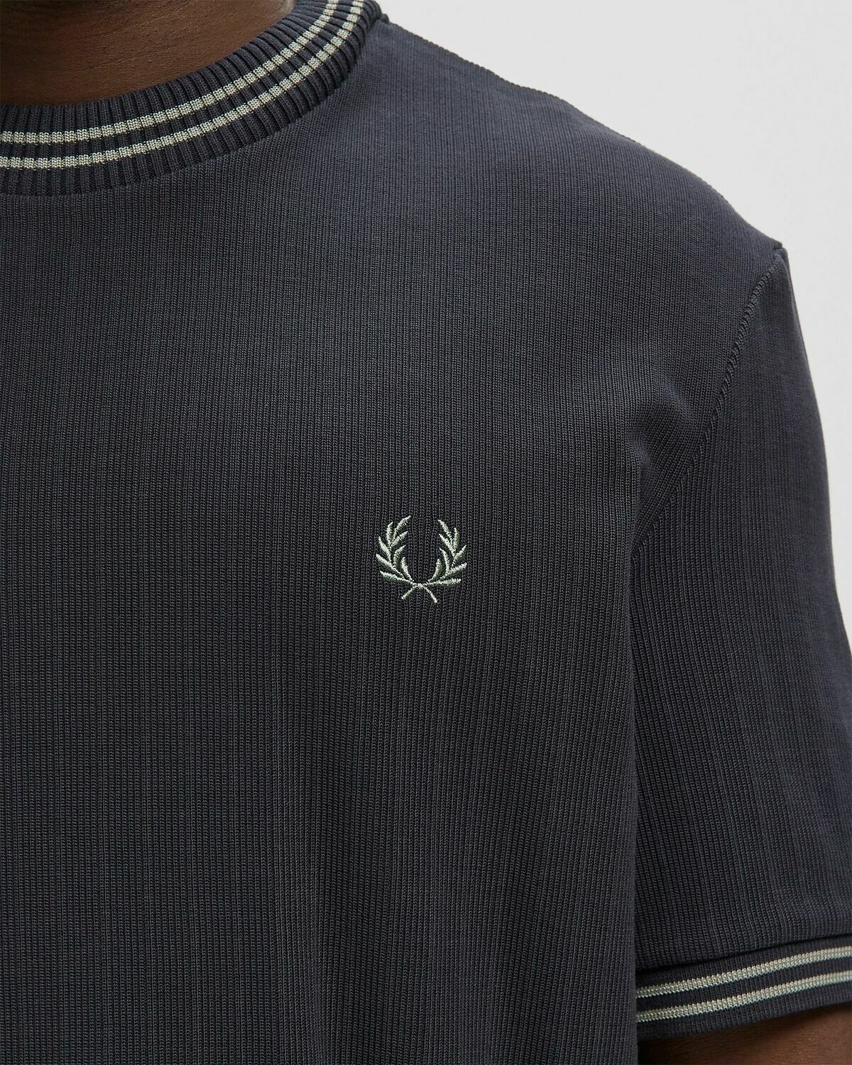 RIBBED JERSEY T-SHIRT