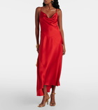 Max Mara Netto satin slip dress