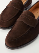 George Cleverley - Bradley II Suede Loafers - Brown