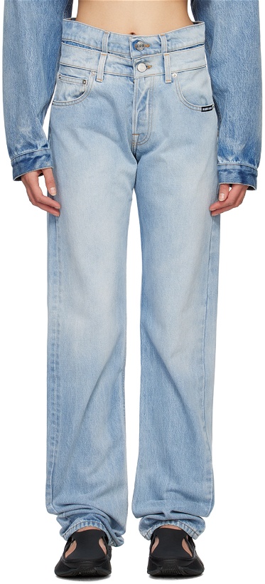 Photo: VTMNTS Blue Double Waist Jeans