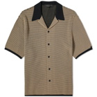 Rag & Bone Men's Felix Short Sleeve Shirt in Black