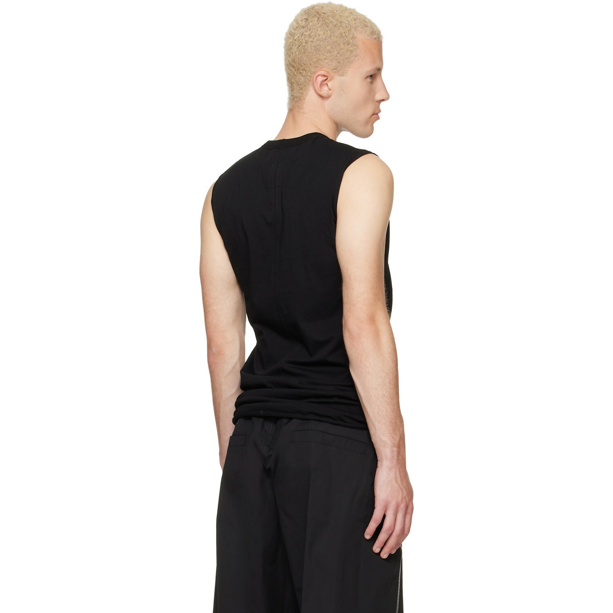Rick Owens Black Tower Basic SL Tank Top