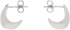 LEMAIRE Silver Micro Drop Earrings