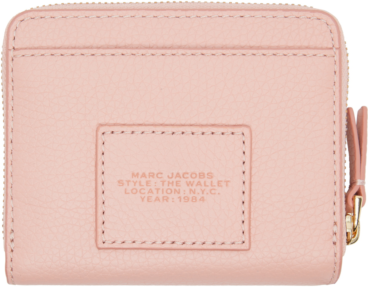 Marc Jacobs Pink 'The Leather Mini Compact' Wallet