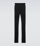 Comme des Garcons Homme Deux - Striped wool pants