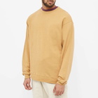 Beams Plus Men's Athletic Crew Sweat in Khaki