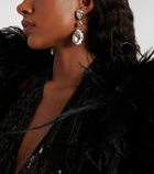 Dolce&Gabbana Crystal-embellished clip-on earrings