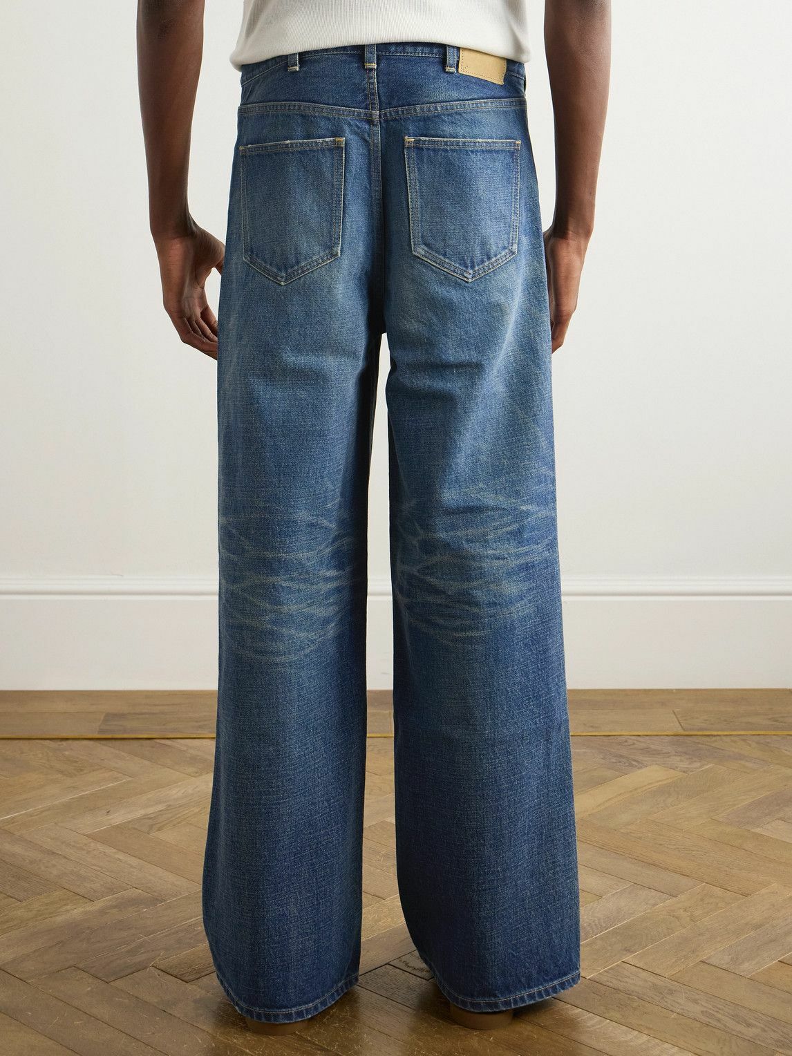 CELINE - Surf Wide-Leg Jeans - Blue