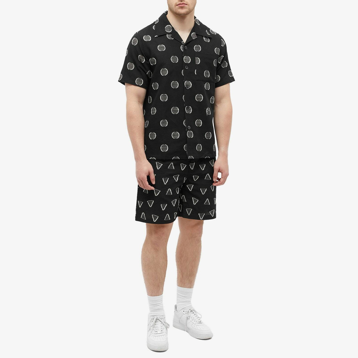 CLOT Hawaii Vacation Shirt in Black