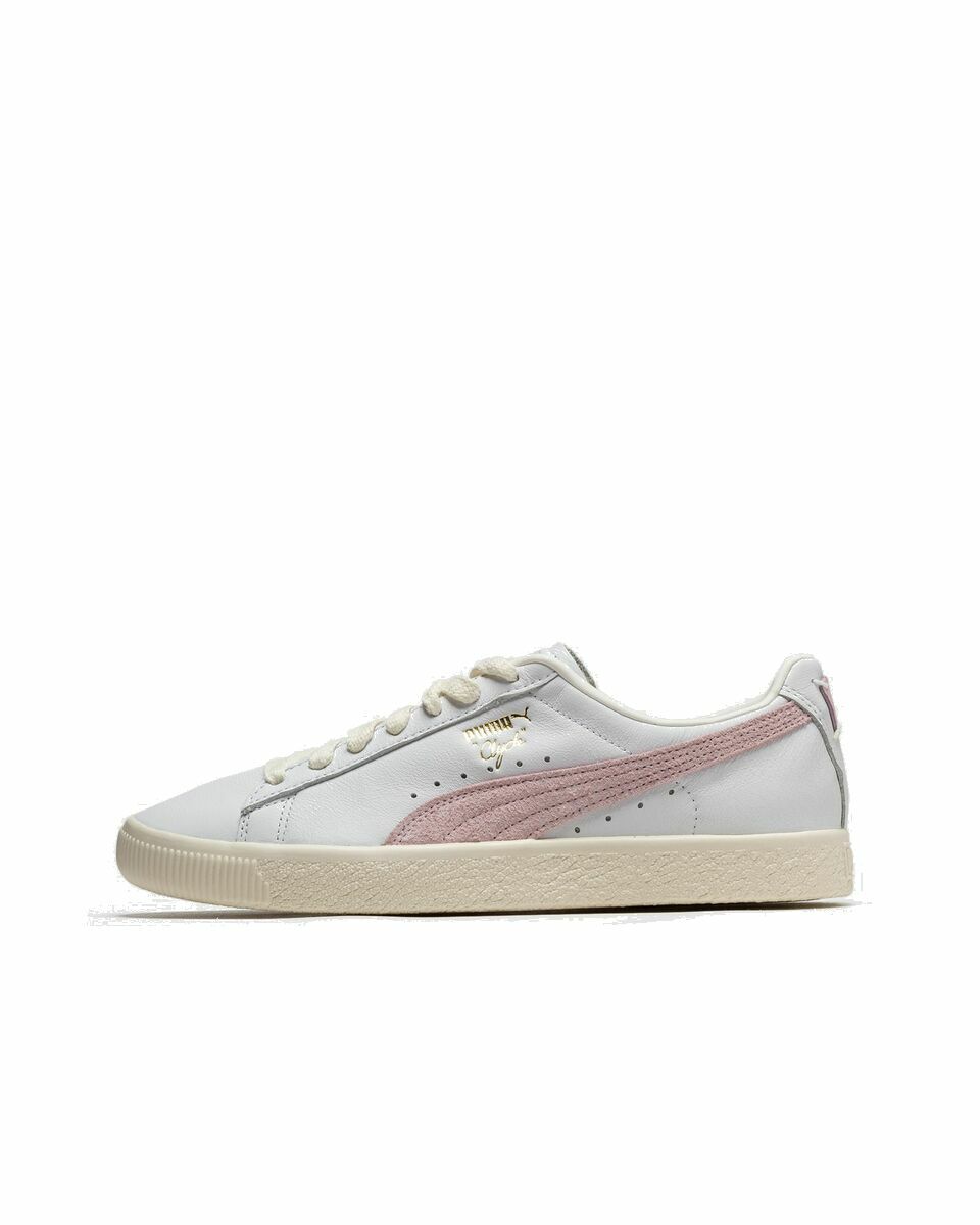 Photo: Puma Clyde Base Pink|White - Mens - Lowtop