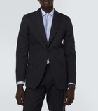 Dries Van Noten Pinstripe cotton-blend suit