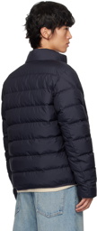 Moncler Navy Baudinet Down Jacket