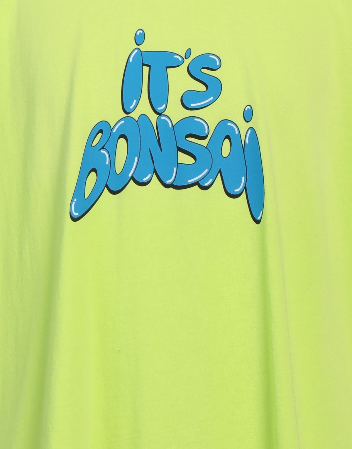 Bonsai Mens T-shirt Lime in Green