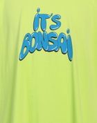 Bonsai Mens T-shirt Lime in Green