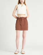 Berna Womens Mini skirt in Brown