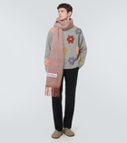 Acne Studios Alpaca, wool, and mohair-blend scarf