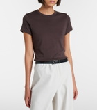 Vince '90s Shrunken cotton-blend T-shirt