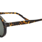 Oscar Deen Panda Sunglasses in Ember/Moss 