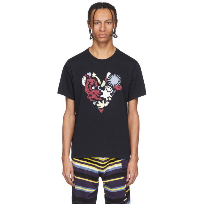 Photo: Kenzo Navy Limited Edition Valentines Day Lucky Star T-Shirt