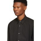 Comme des Garcons Shirt Black Cut-Out Strips Shirt