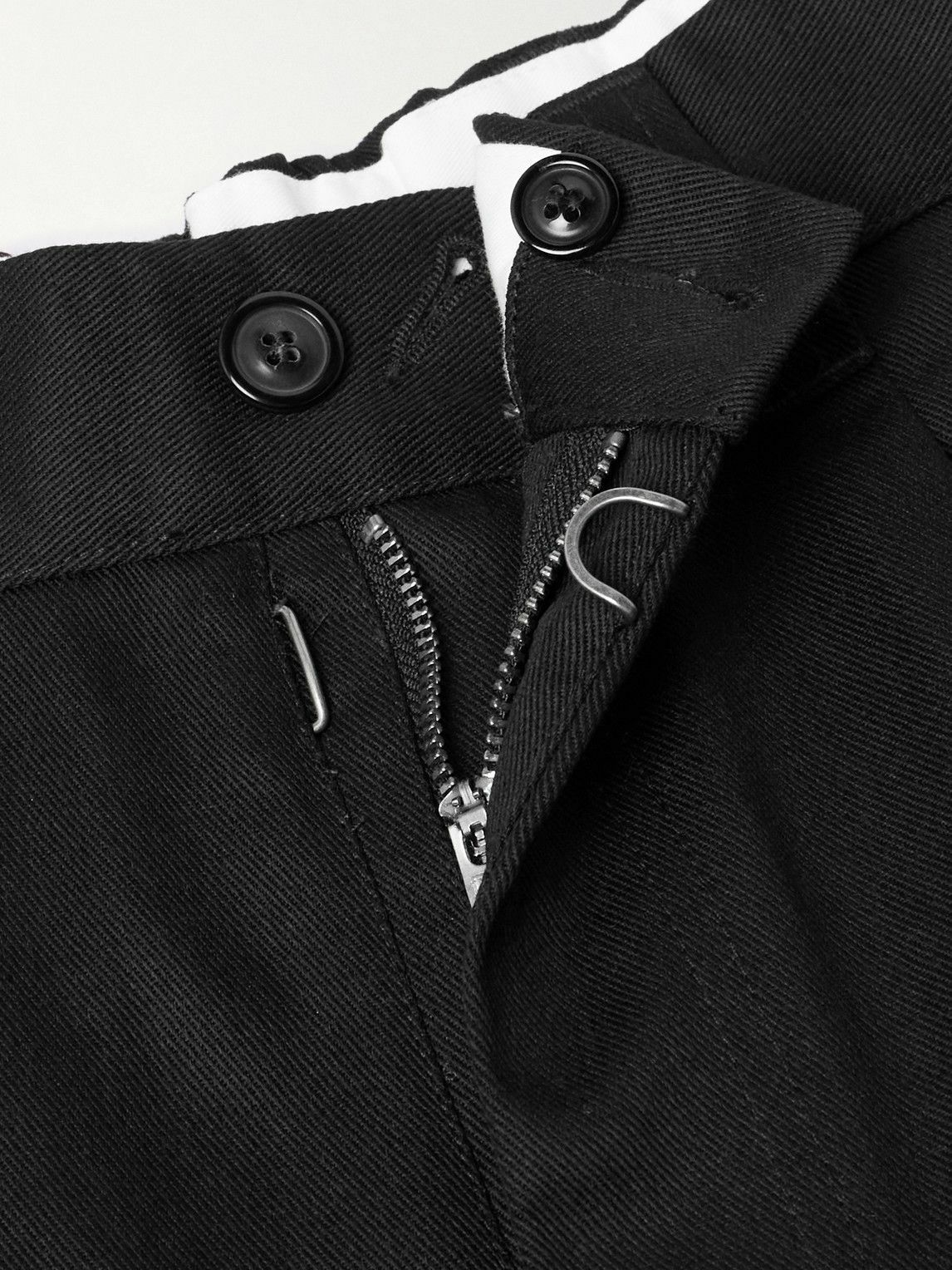 パンツ Le meilleur Black Cotton Twill 518 w32 Y's BORN PRODUCT] COTTON TWILL PANTS(XS Black): Y's｜THE