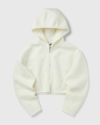 Nike PREGAME FLC FZ White Womens Sweatshirt