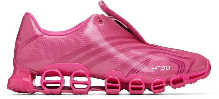 Photo: adidas Originals Pink F50 Tunit Mega Consortium Sneakers