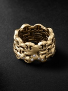 HOORSENBUHS - Sacred Melted Series 18-Karat Gold Diamond Ring - Gold