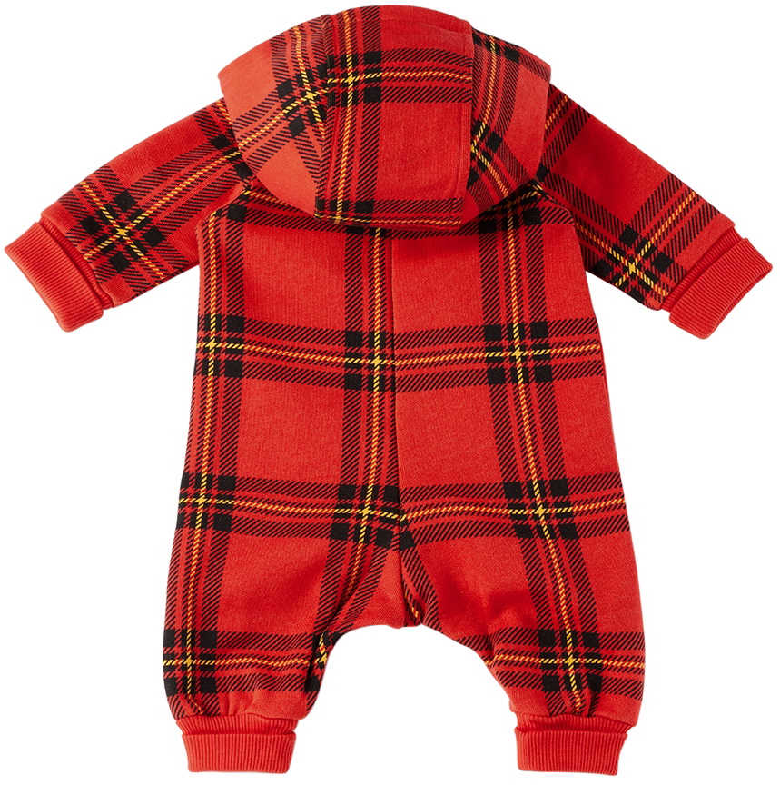 Mini Rodini CHECK ONESIE JUMPSUIT Mini Rodini CHECK ONESIE JUMPSUIT