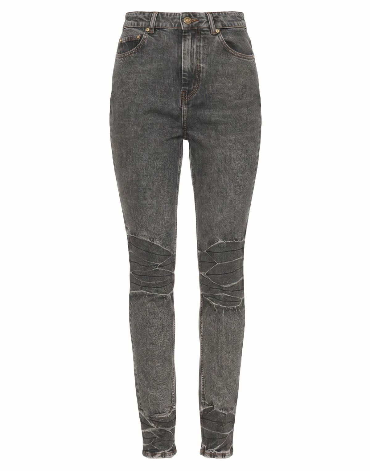 Ganni Womens Jeans in Black