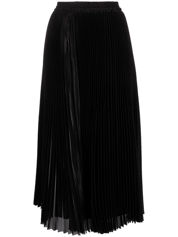 Photo: PAROSH - Pleated Organza Long Skirt