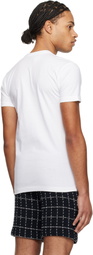 Anna Sui White Beach Girl Baby T-shirt