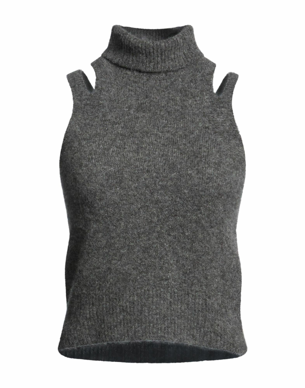 Roberto Collina Womens Turtleneck in Grey