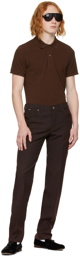 TOM FORD Brown Tennis Polo