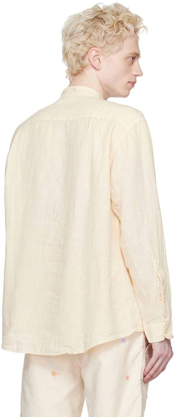 PRESIDENT's Off-White Flap Pocket Shirt
