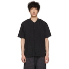 Issey Miyake Men Black Torus Pleated Shirt