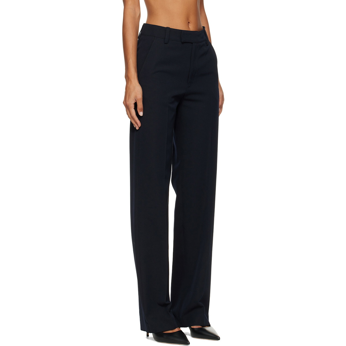 A.P.C. Navy Becky Trousers
