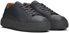 Tiger of Sweden Gray Stam Sneakers
