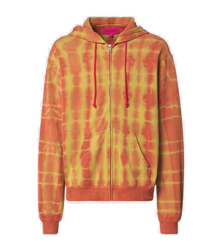 Photo: The Elder Statesman Daily Zuzu cotton and cashmere zip-up hoodie