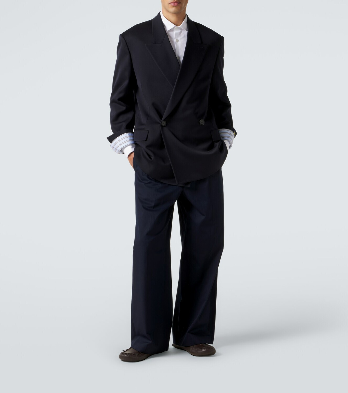 Loewe Double-breasted wool blazer