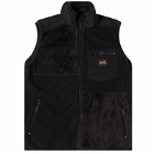 Stan Ray Men's Patchwork Fleece Vest in Black