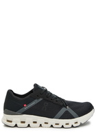 ON Cloud X 4 AD Panelled Mesh-knit Sneakers Black