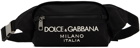 Dolce & Gabbana Black Rubberized Pouch