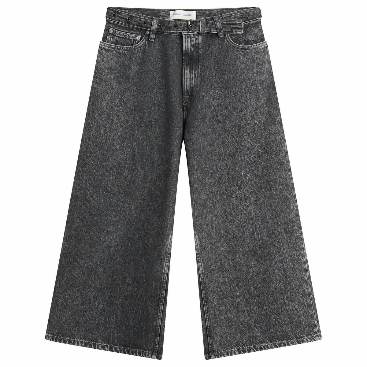 Samsøe Samsøe Women's Saharper Denim Culottes in Grey Cloud