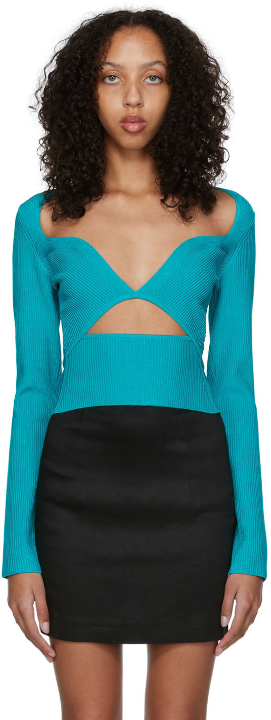 Gauge81 Blue Feria Sweater