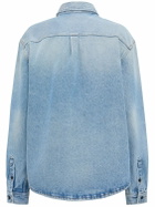 ANNAGRETA Luce Light Wash Denim Shirt